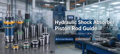 Hydraulic Shock Absorber Piston Rod Guide: 20mm, 30mm, 40mm, 50mm Components for Oil Damper Assemblies