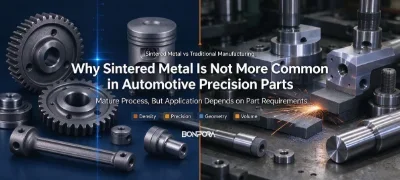 Why Sintered Metal Is Not More Common in Automotive Precision Parts: Process Comparison & Sourcing Guide