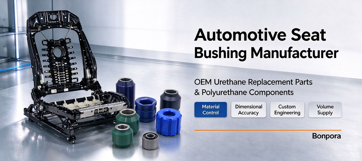 Automotive Seat Bushing Manufacturer | OEM Urethane Replacement Parts & Polyurethane Components | Bonpora