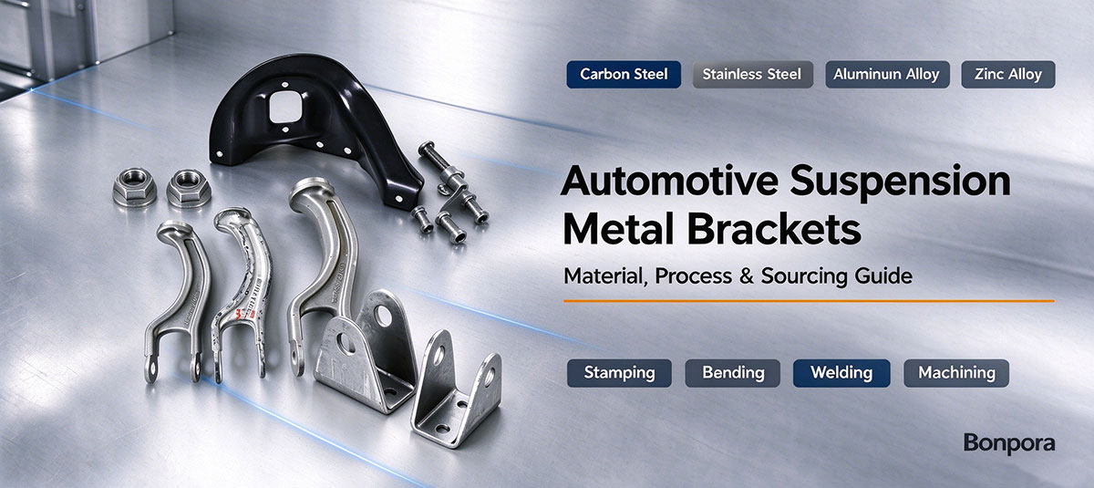 Automotive Suspension Metal Brackets | Material, Process & Sourcing Guide | Bonpora