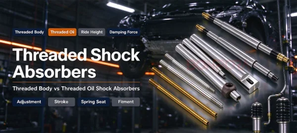 Threaded Shock Absorbers: Threaded Body vs Threaded Oil Shock Absorbers — Function, Adjustment & Sourcing Guide