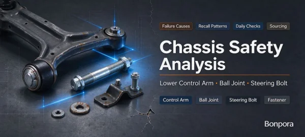 Why Lower Control Arms, Ball Joints and Steering Bolts Are Common Failure Points: A Technical Analysis of Recent Recalls