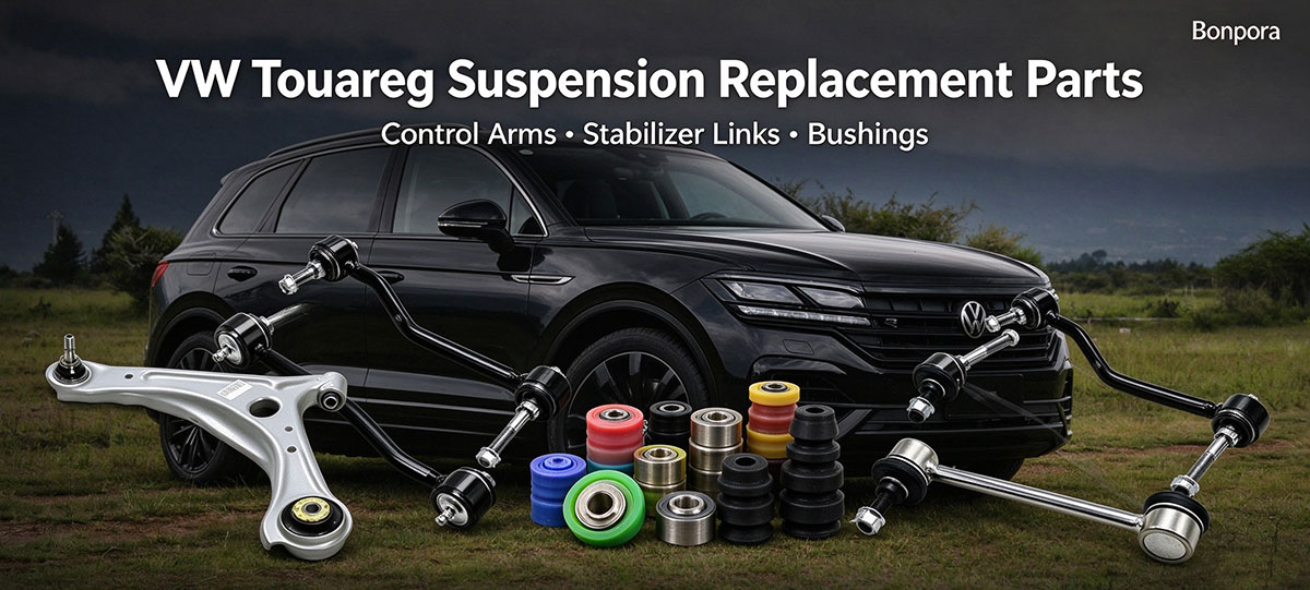 VW Touareg Suspension Replacement Parts | Bonpora Control Arms, Stabilizer Links and Bushings