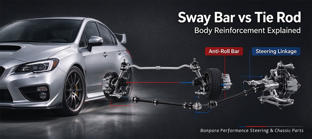 Sway Bar vs Tie Rod | Body Reinforcement Explained