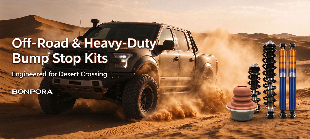 Heavy-Duty PU Bump Stop Kits for Off-Road & Desert Driving