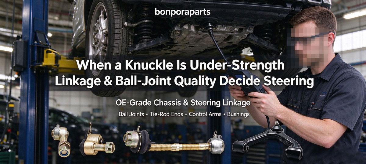 Steering Knuckle Strength Recall: OE-Grade Chassis and Steering Linkage from Bonpora