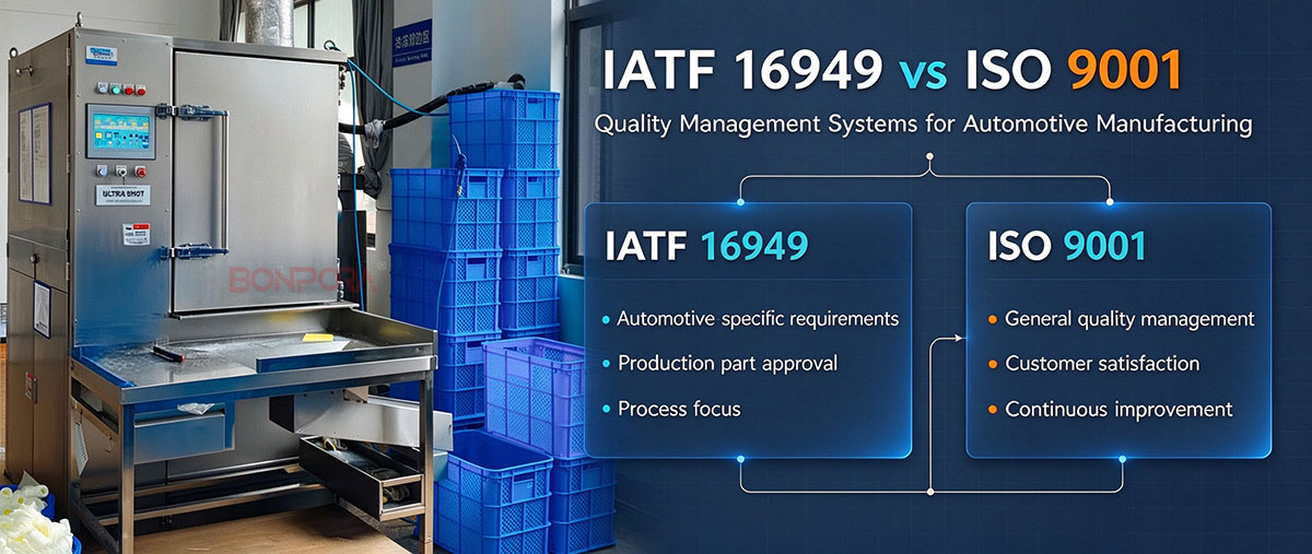 IATF 16949 certificate scope review during a suspension parts supplier audit