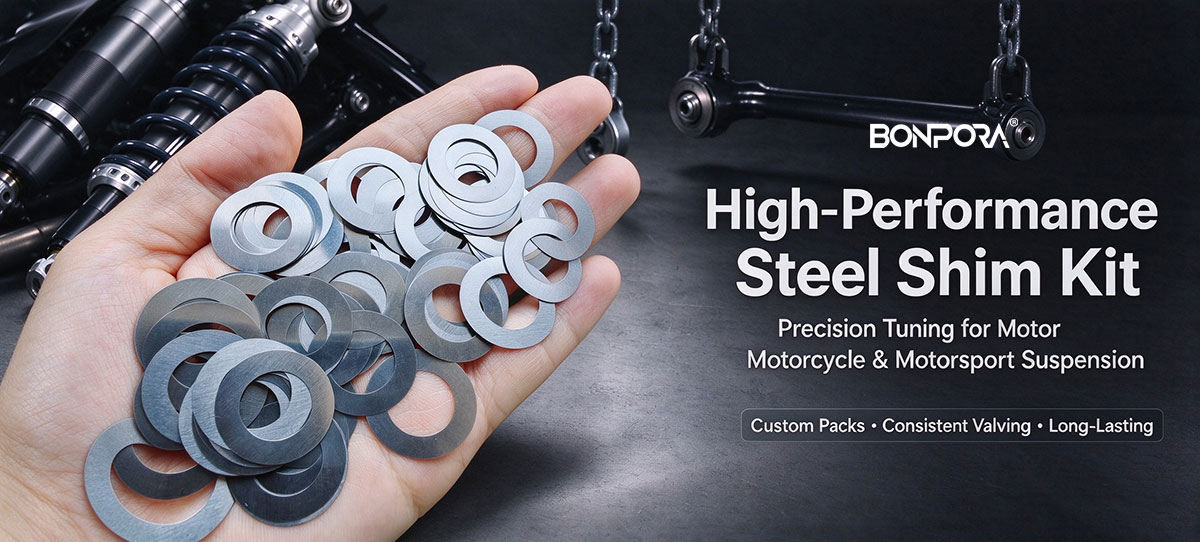 High Performance Shock Absorber Steel Shim Kit for Suspension Tuning