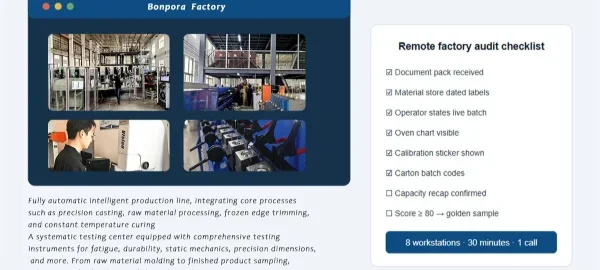Remote Factory Audit: Vetting a Chinese Suspension Factory