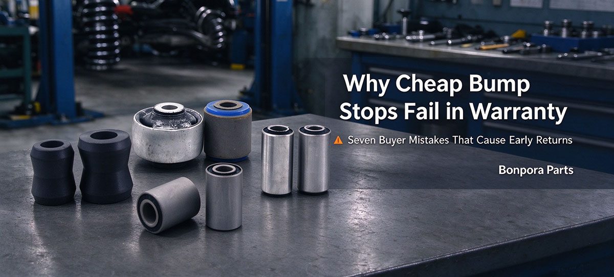 Why Cheap Bump Stops Fail in Warranty: Seven Buyer Mistakes