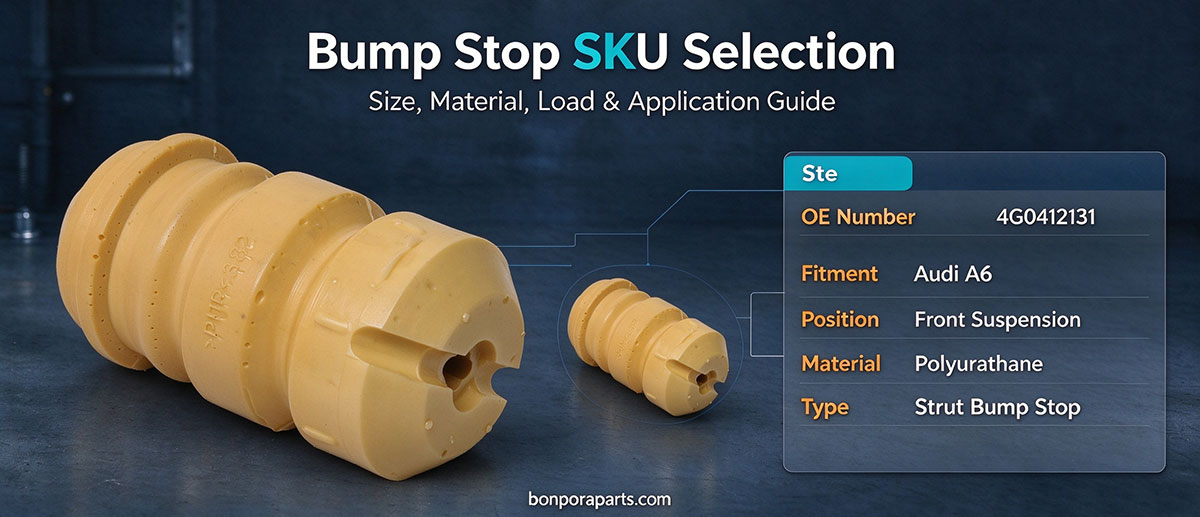 Building a Bump Stop Range: SKU Choice by Vehicle Population